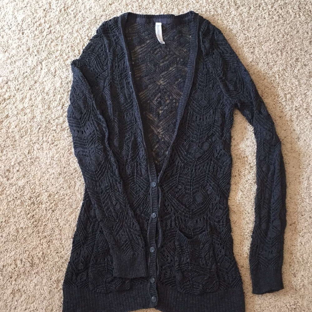 Grey Aeropostale Cardigan